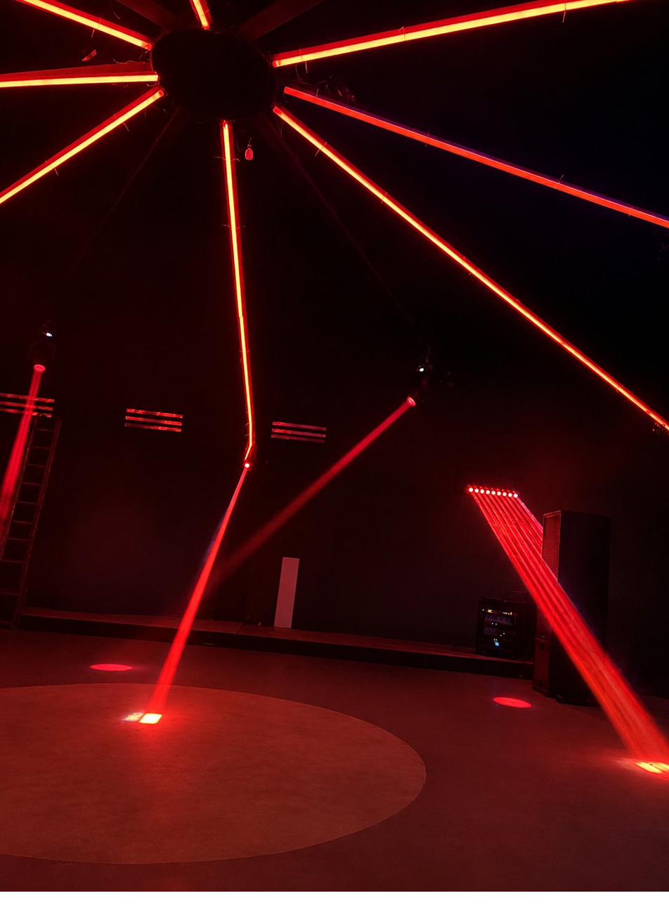 Tetriz Club pista arrumada para evento